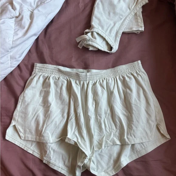 SKIMS Cotton Jersey Tank and Short Set - Picture 4 of 8